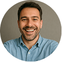 Satisfied trader sharing successful investment results on Nervodex